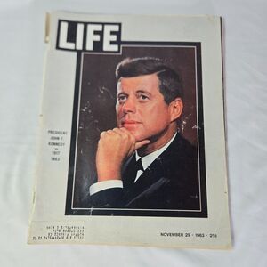 Life Magazine JFK Memorial Edition November 29 1963 Assassination Lyndon Johnson